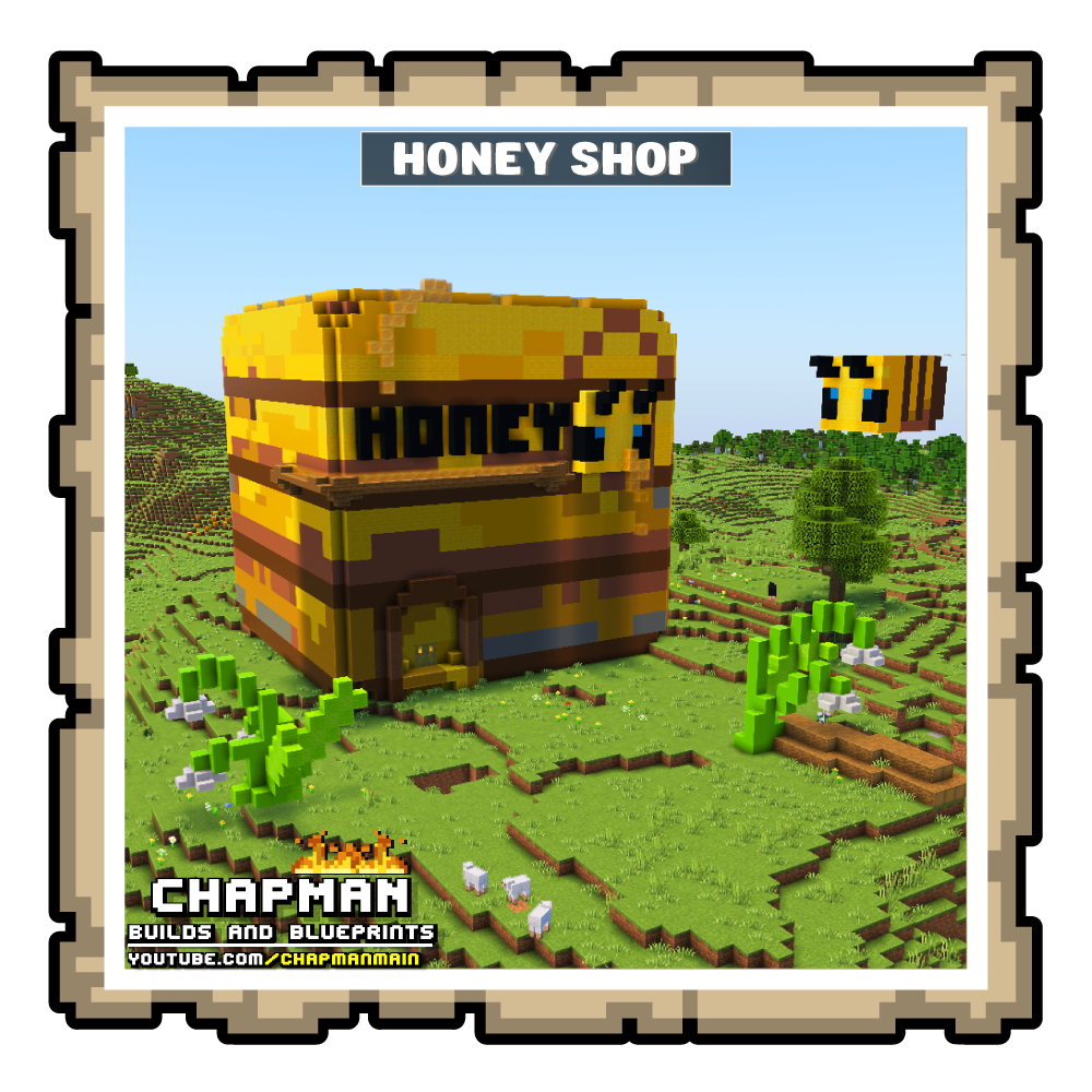 Bee Nest/Honey Shop (2:1 Scale)
