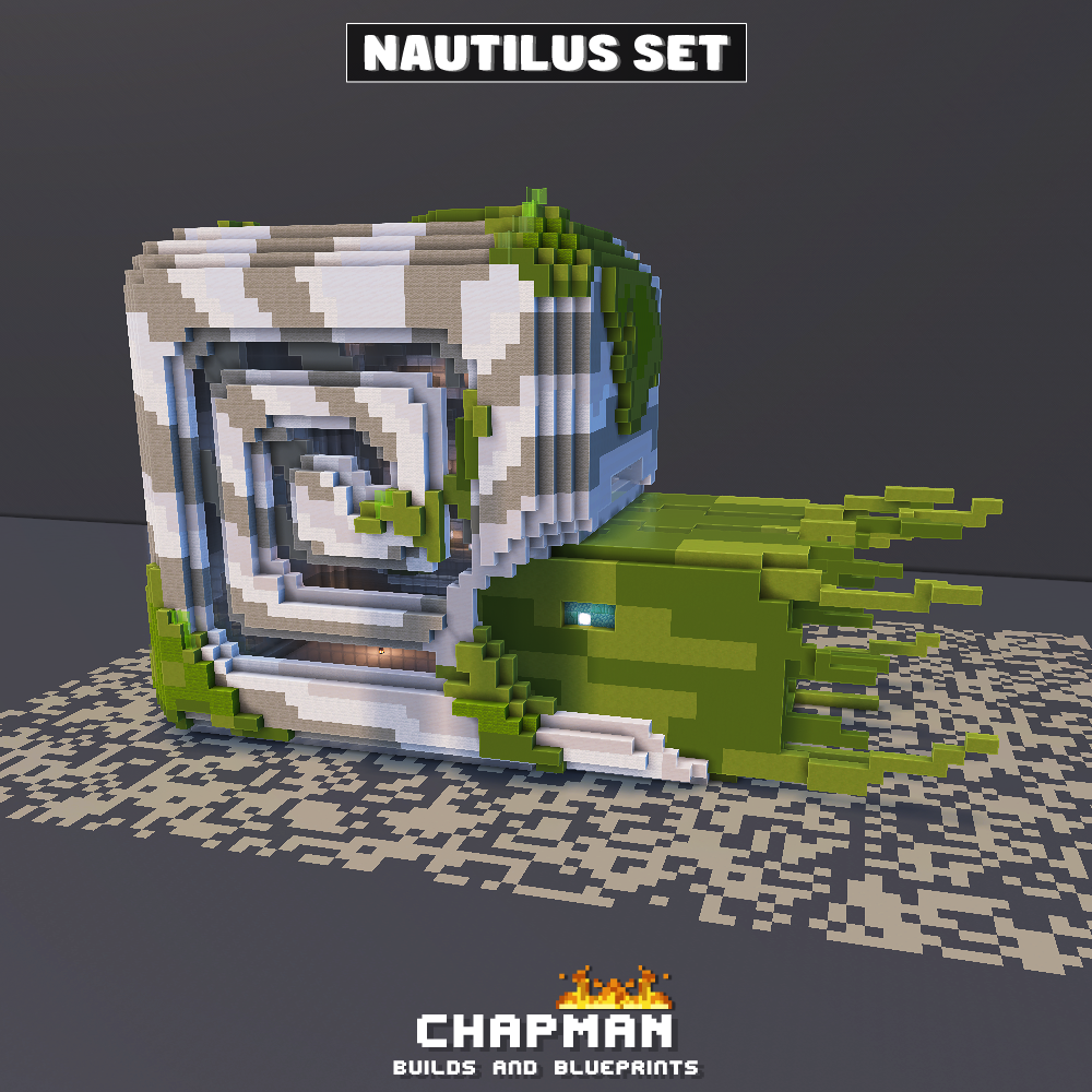 Nautilus Base - Complete Set (2:1 Scale)
